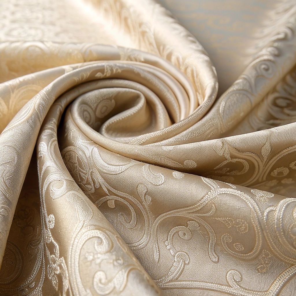 Close-up fabric and stitching detail on sophisticated garment